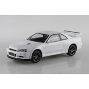 Aoshima A006251 1/32 Nissan R34 Skyline GT-R White Snap Kit