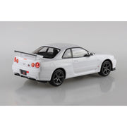 Aoshima A006251 1/32 Nissan R34 Skyline GT-R White Snap Kit