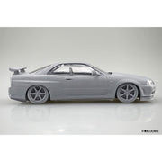 Aoshima A006254 1/32 Nissan R34 Skyline Gt-R Nur Sparkling Silver