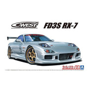 Aoshima A006302 1/24 C-West FD3S RX-7 Mazda 1999