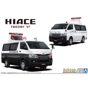 Aoshima A006331 1/24 Toyota TRH200V Hiace Patrol Car 2007
