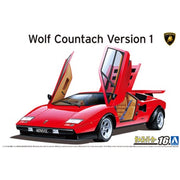 Aoshima A006336 1/24 1975 Wolf Countach Version 1
