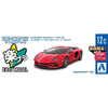 Aoshima A006347 1/32 Lamborghini Aventador S Pearl Red Snap Kit