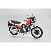 Aoshima A006375 1/12 Honda NC07 CBX400F Candy Pearl Maui Red/Pearl Shell White 1981