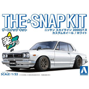Aoshima A006471 1/32 SNAP NISSAN SKYLINE 2000 GT-R CUSTOM WHEEL
