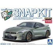Aoshima A006545 1/32 Snap Nissan R35 Nissan GT-R 2024 (Millennium Jade)
