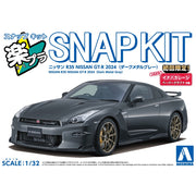 Aoshima 1/32 Snap Nissan R35 Nissan GT-R 2024 (Dark Metal Gray)