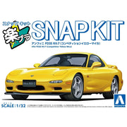 Aoshima 1/32 Snap Mazda FD3S Rx-7 (Competition Yellow Mica)