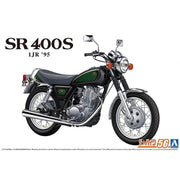 Aoshima A006566 1/12 Yamaha 1Jr Sr400S Limited Edition '95 With Custom Parts