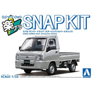 Aoshima 1/32 Snap Subaru Sambar Truck (Sterling Silver Metallic)