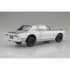 Aoshima A006589 1/24 Snap KPGC10 Skyline HT 2000 GT-R 1970 Silver