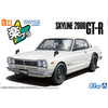 Aoshima A006590 1/24 Snap KPGC10 Skyline HT 2000 GT-R 1971 White