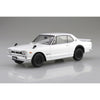Aoshima A006590 1/24 Snap KPGC10 Skyline HT 2000 GT-R 1971 White