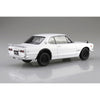 Aoshima A006590 1/24 Snap KPGC10 Skyline HT 2000 GT-R 1971 White