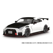 Aoshima A006592 1/24 Snap R35 Nissan GT-R Nismo Special Edition 2022 Brilliant White Pearl
