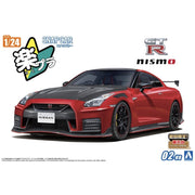Aoshima A006594 1/24 Snap R35 Nissan GT-R Nismo Special Edition 2022 Vibrant Red