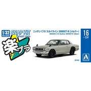 Aoshima 1/32 Snap Nissan C110 Skyline GT-R Custom (Silver)