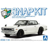 Aoshima 1/32 Snap Nissan C110 Skyline GT-R Custom (White)