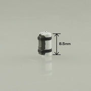 Aoshima A006699 1/24 Time Machine from Back To The Future Part III with Railroad