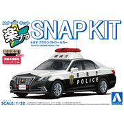 Aoshima A006714 1/32 Snap Toyota Crown Patrol Car