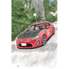 Aoshima A006783 1/24 Katagiri Kanata ZN6 Toyota86 Comics Vol.9 The Peninsula Manazuru Ver.