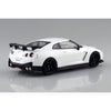Aoshima 006786 1/24 Snap R35 Nissan Gt-R Nismo 2017 Brilliant White Pearl