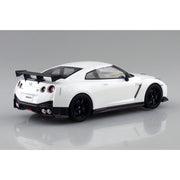 Aoshima 006786 1/24 Snap R35 Nissan Gt-R Nismo 2017 Brilliant White Pearl