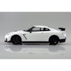 Aoshima 006786 1/24 Snap R35 Nissan Gt-R Nismo 2017 Brilliant White Pearl