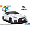 Aoshima 006786 1/24 Snap R35 Nissan Gt-R Nismo 2017 Brilliant White Pearl