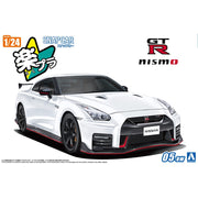 Aoshima 006786 1/24 Snap R35 Nissan Gt-R Nismo 2017 Brilliant White Pearl