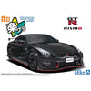 Aoshima 006787 1/24 Snap R35 Nissan Gt-R Nismo 2017 Meteor Flake Black Pearl 4905083067871