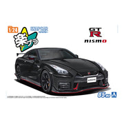 Aoshima 006787 1/24 Snap R35 Nissan Gt-R Nismo 2017 Meteor Flake Black Pearl