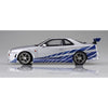 Aoshima A006795 1/24 Fast & Furious R34 Skyline Gt-R