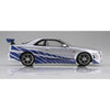 Aoshima A006795 1/24 Fast & Furious R34 Skyline Gt-R