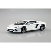 Aoshima A006814 1/32 Snap Lamborghini Aventador S (Pearl White)