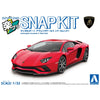 Aoshima A006816 1/32 Snap Lamborghini Aventador S (Pearl Red)