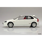 Aoshima 1/24 Snap EK9 Civic Type R 1997 Championship White