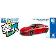 Aoshima 1/32 Snap Toyota '86 (Pure Red)