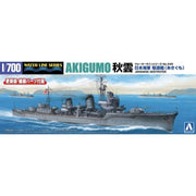 Aoshima 006961 1/700 Japanese Navy Destroyer Akigumo