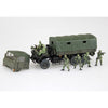 Aoshima A01208 1/72 JGSD 3 1/2T Truck With Additional Armor with 6 Figures