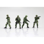 Aoshima A01208 1/72 JGSD 3 1/2T Truck With Additional Armor with 6 Figures