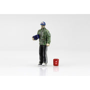 Aoshima A01208 1/72 JGSD 3 1/2T Truck With Additional Armor with 6 Figures