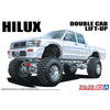 Aoshima 020088 1/24 LN107 Hilux Pickup Double Cab Lift Up '94 Toyota