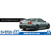 Aoshima A020099 1/24 Nismo Bnr34 Skyline GT-R Z-Tune '04 4905083200995