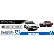 Aoshima A020101 1/24 Toyota E71/70 Corolla Sedan GT/DX '79