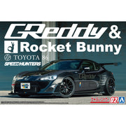Aoshima A020104 1/24 Zn6 Toyota 86 '12 Greddy & Rocket Bunny Volk Racing Ver. Toyota 4905083201046
