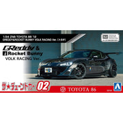 Aoshima A020104 1/24 Zn6 Toyota 86 '12 Greddy & Rocket Bunny Volk Racing Ver. Toyota 4905083201046
