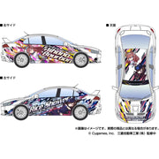 Aoshima A020128 1/24 Umamusume: Pretty Derby Ver.2 Cz4A Lancer Evolution X Final Edition 2015 (Mitsubishi)