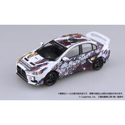 Aoshima A020128 1/24 Umamusume: Pretty Derby Ver.2 Cz4A Lancer Evolution X Final Edition 2015 (Mitsubishi)