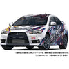 Aoshima A020128 1/24 Umamusume: Pretty Derby Ver.2 Cz4A Lancer Evolution X Final Edition 2015 (Mitsubishi)